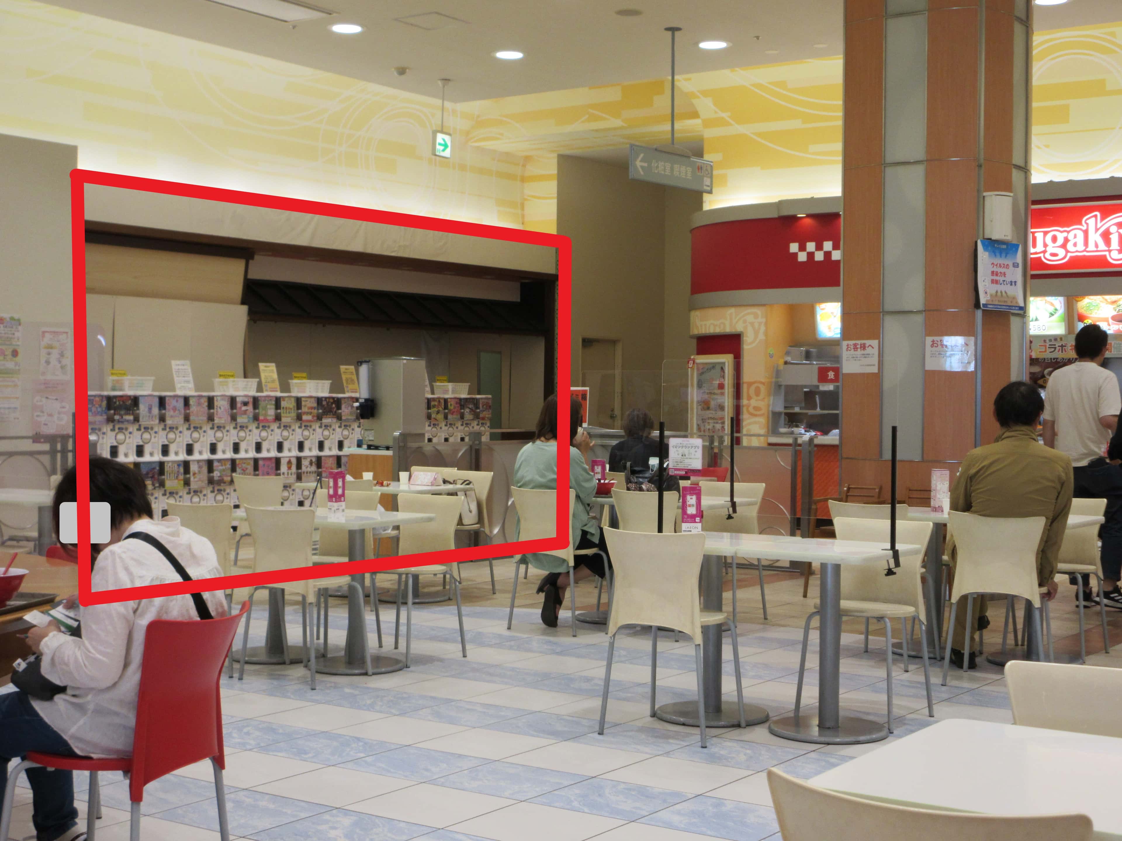 大垣112:12.37坪 飲食:フードコート(和食、洋食)