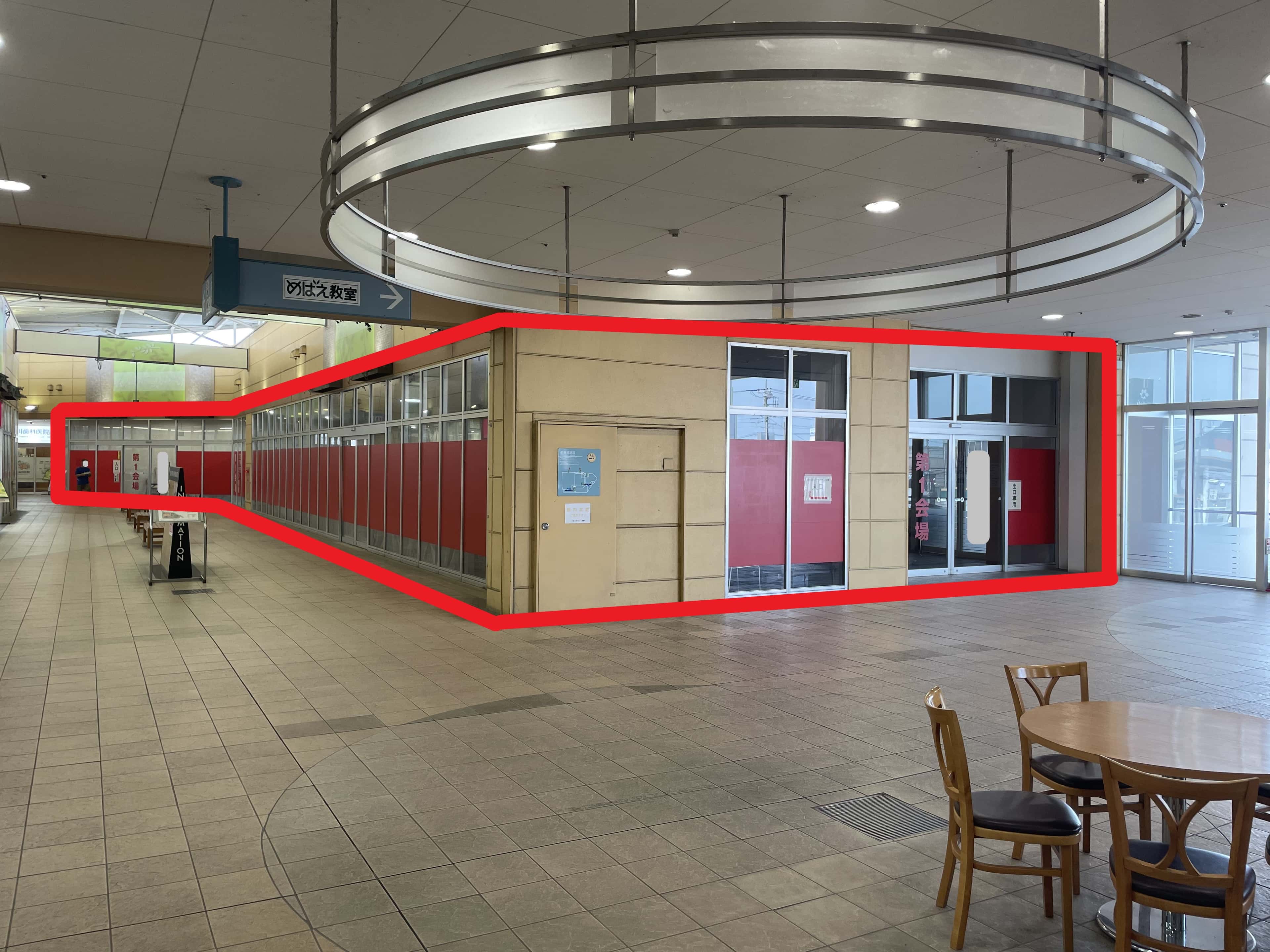 佐野203:213.48坪 物販(リサイクル、古着、アパレル、靴、紳士服、家電、パソコン、家具、雑貨、スポーツ、釣り具、サービス(室内遊園地、スタジオ、フィットネス、ゴルフ、学習塾、スクール)