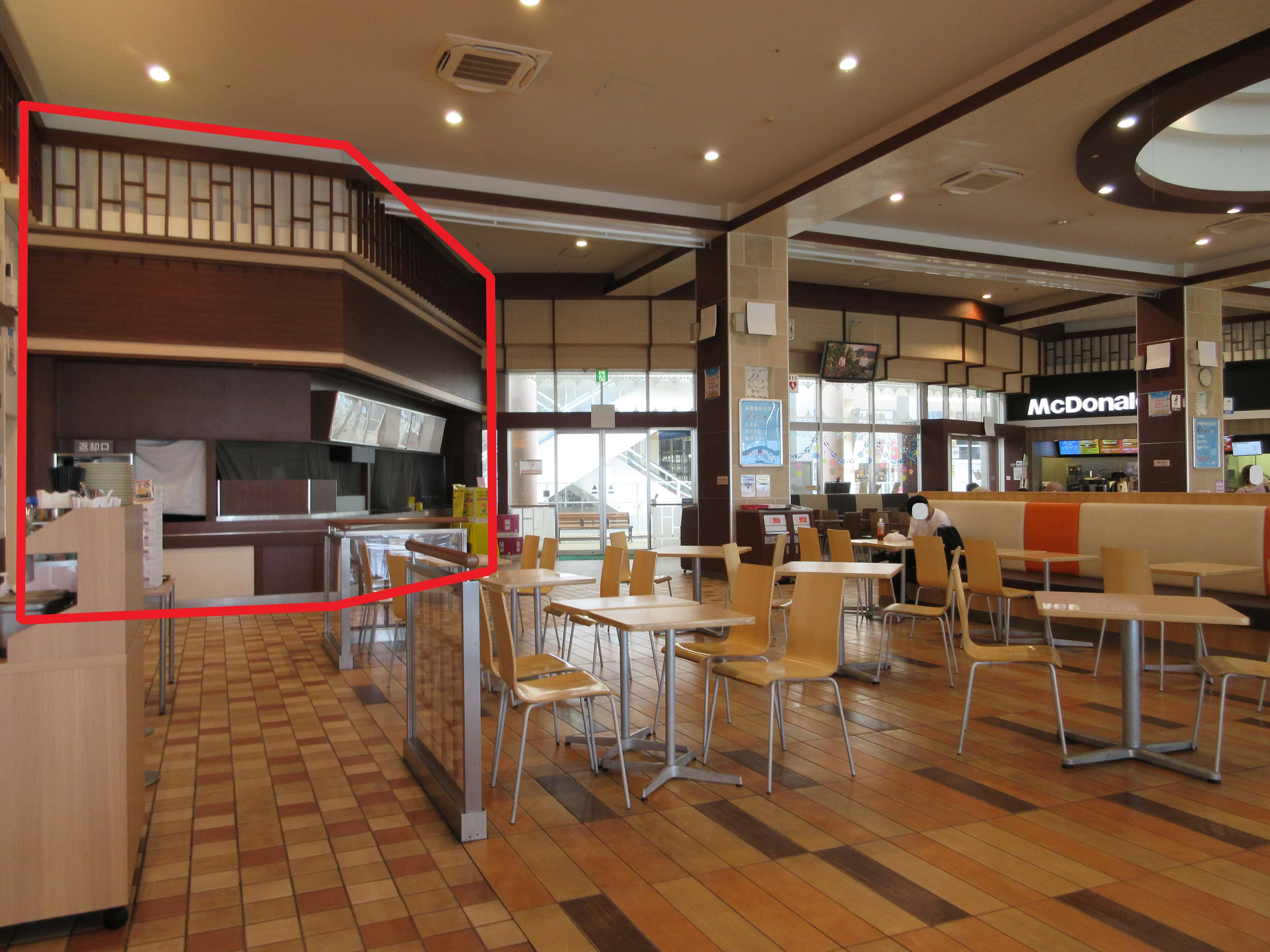 防府F-005:18.07坪 飲食:フードコート(洋食、中華、焼き物、アイス)