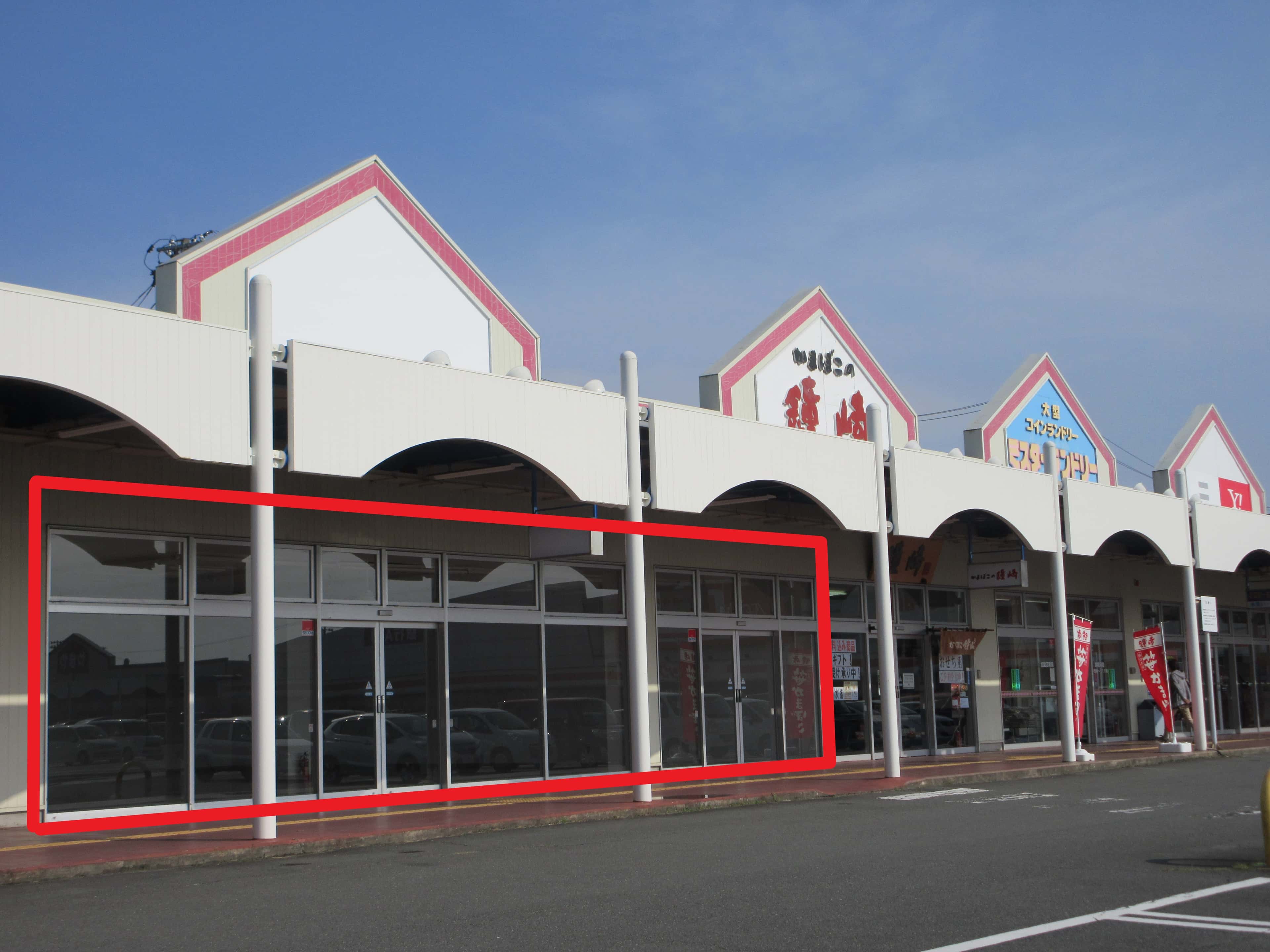 鹿島台A102:65.79坪 物販(靴、衣料(メンズ、レディース、キッズ)、携帯・・・)