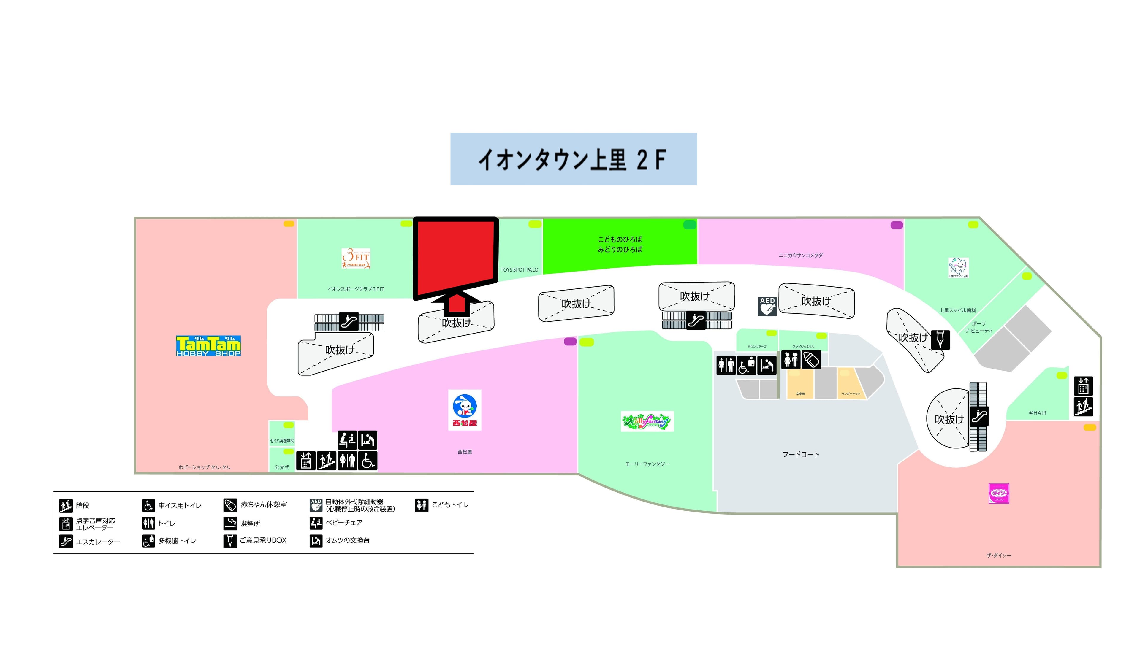 上里226:87.15坪 物販全般、サービス(ホビー、ゴルフ、運動系)の図面・フロアマップ
