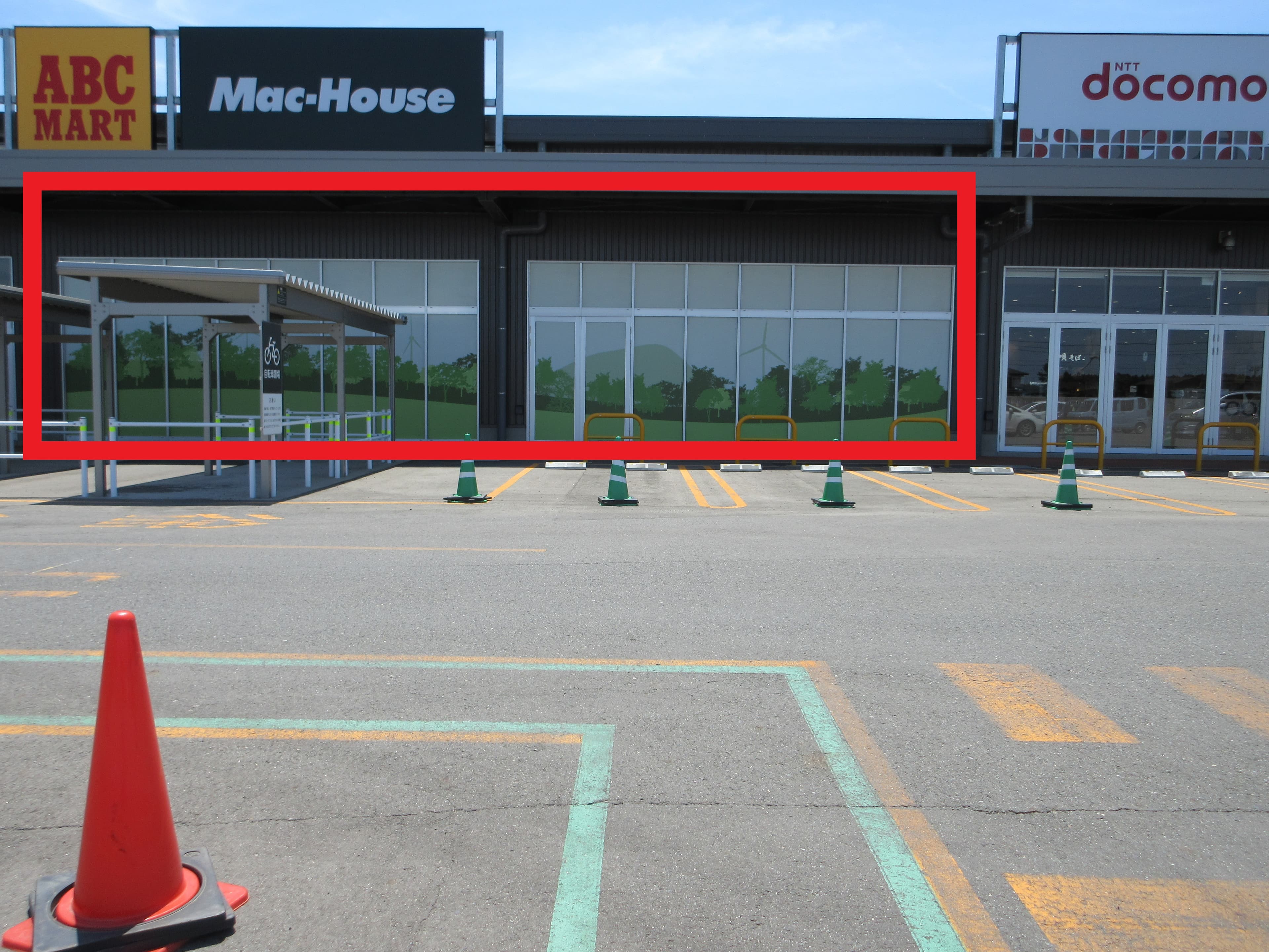 能代162:92.60坪 飲食:ファミリーレストラン、すし、焼肉の図面・フロアマップ1