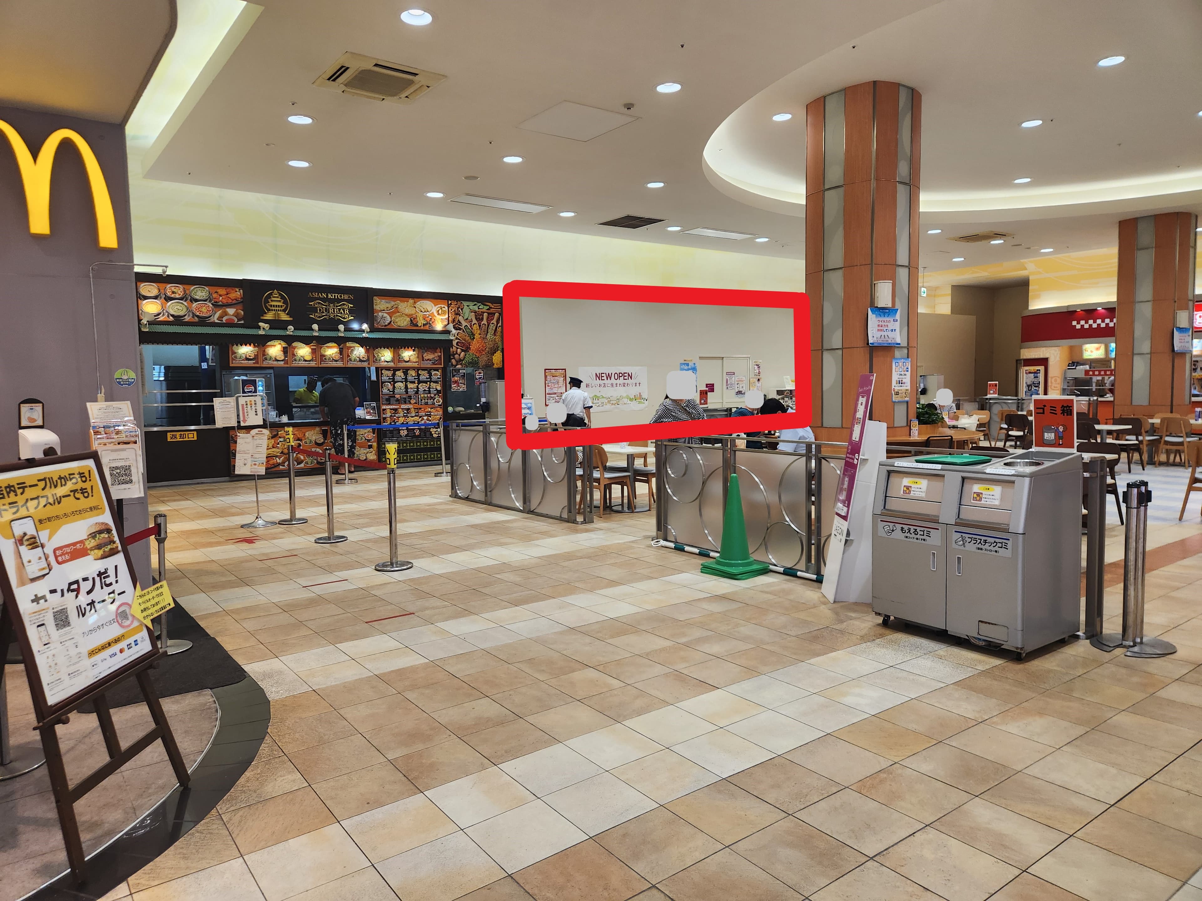 大垣111:12.37坪 飲食:フードコート(和食、洋食)1