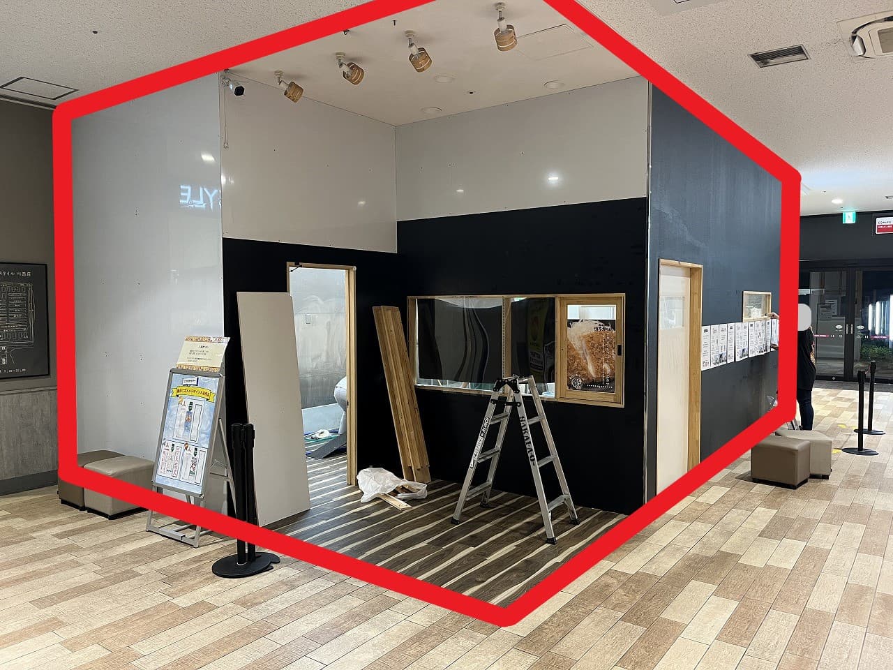 川西102-1:11.30坪 食物販(惣菜・和菓子・洋菓子・お茶・パン等)、食品(持ち帰り:海鮮・韓国・中華等)1