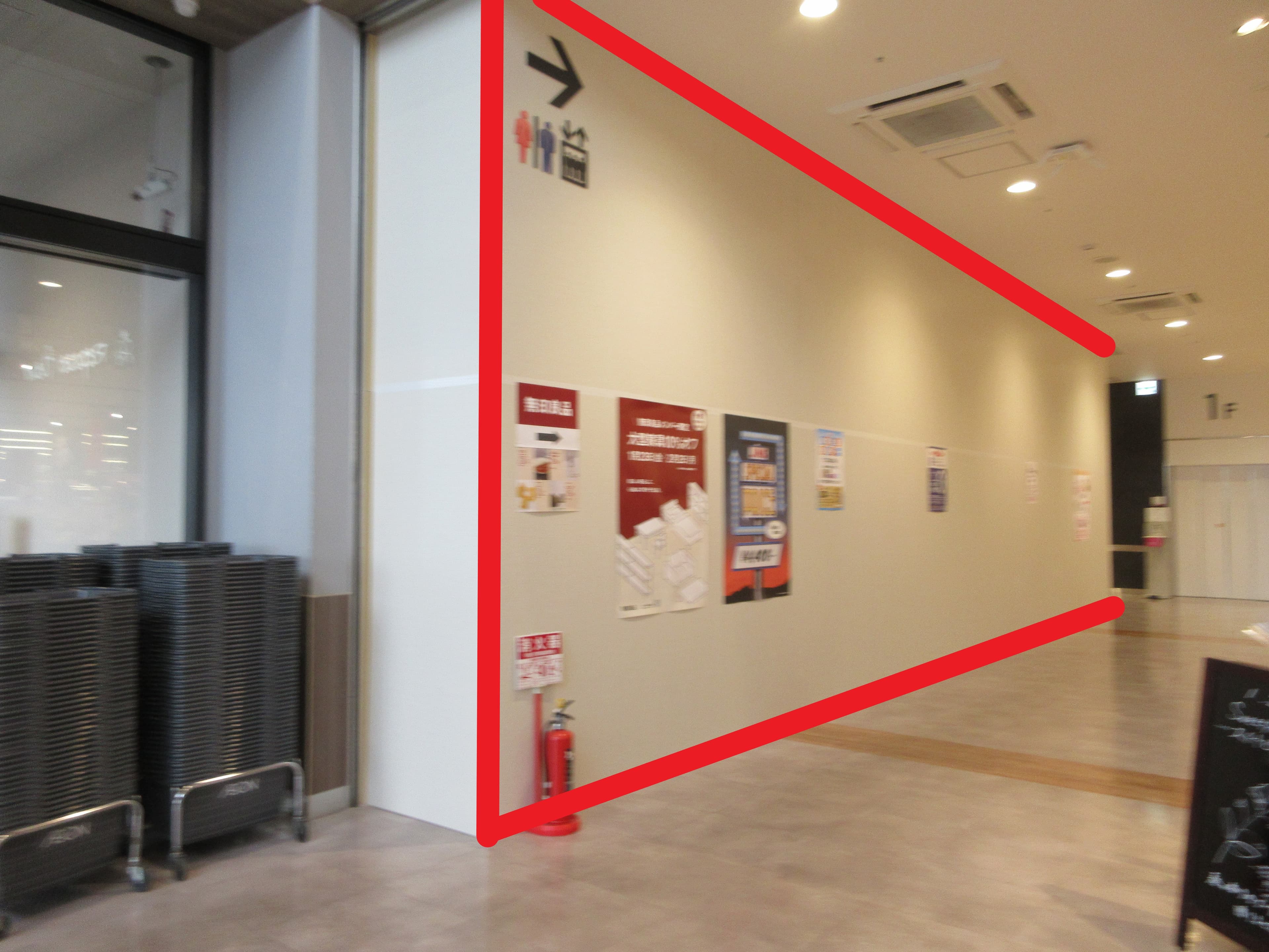 旭102:14.53坪 食品、食物販(菓子等)の図面・フロアマップ1