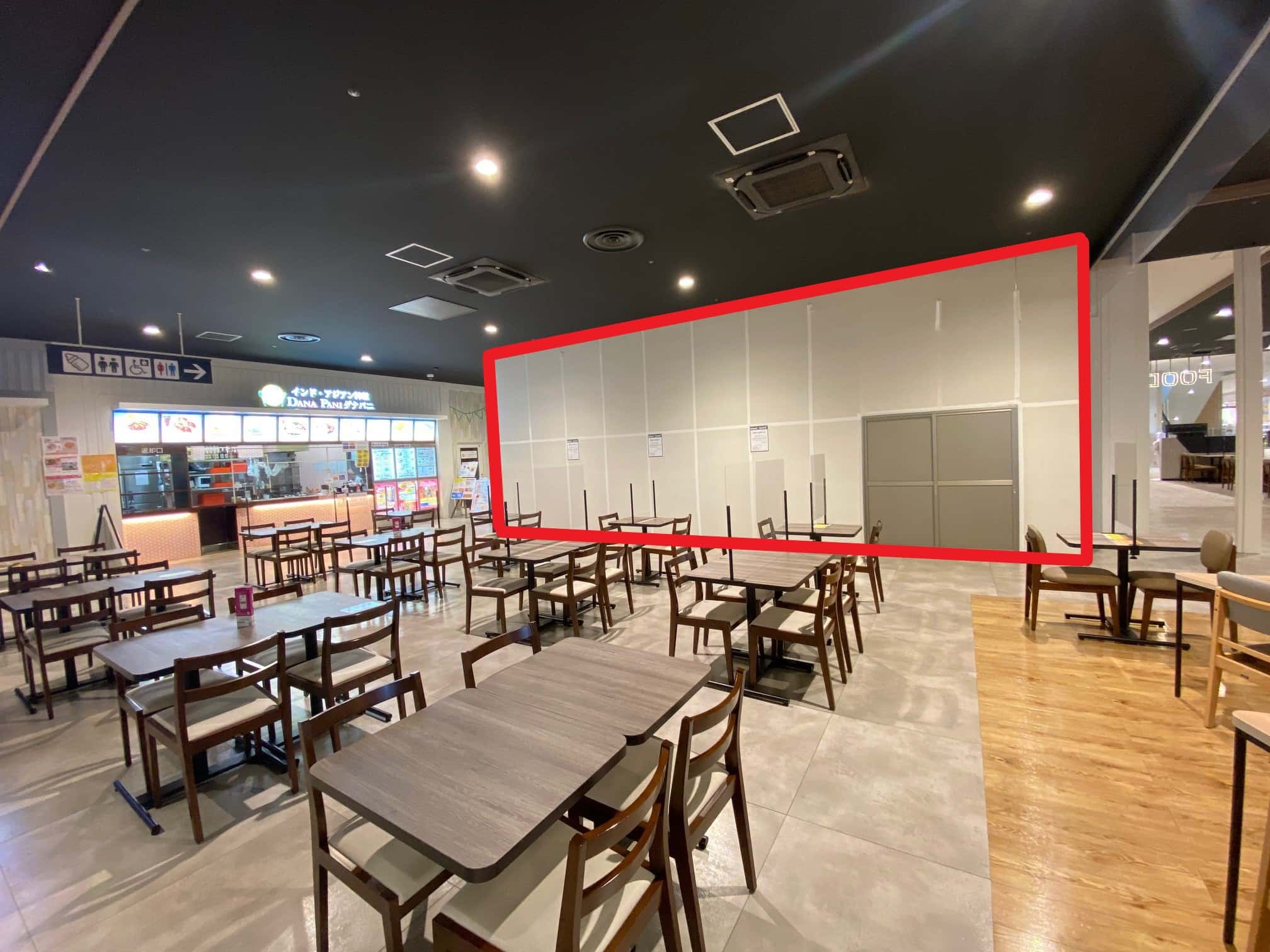 ふじみ野343:15.00坪 飲食:フードコート(和食、丼物、そば、スイーツ等)