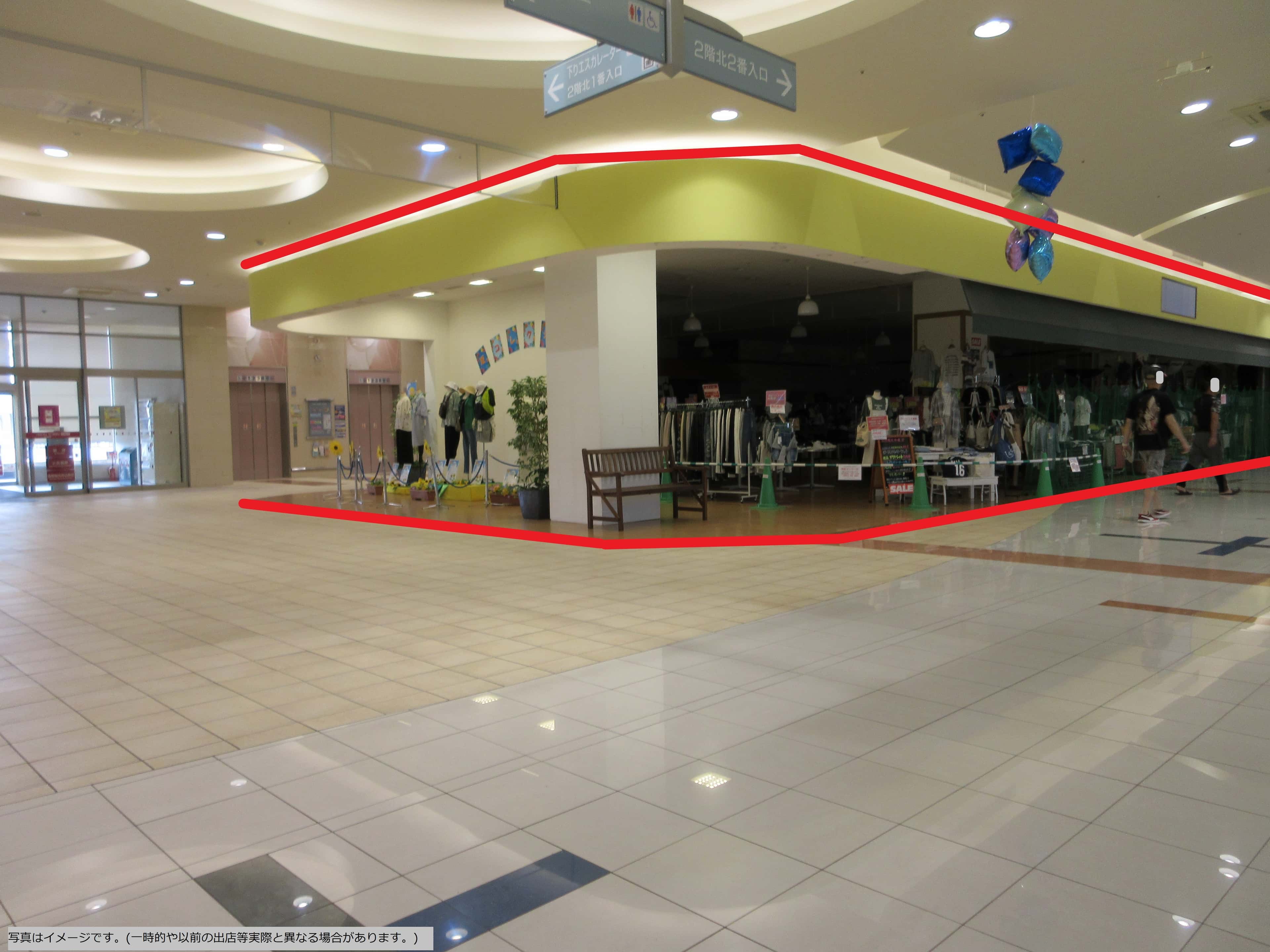 大垣230/228:91.34坪 物販(衣料(メンズ、レディース、キッズ)、靴、携帯、雑貨、おもちゃ、トレカ、文具)