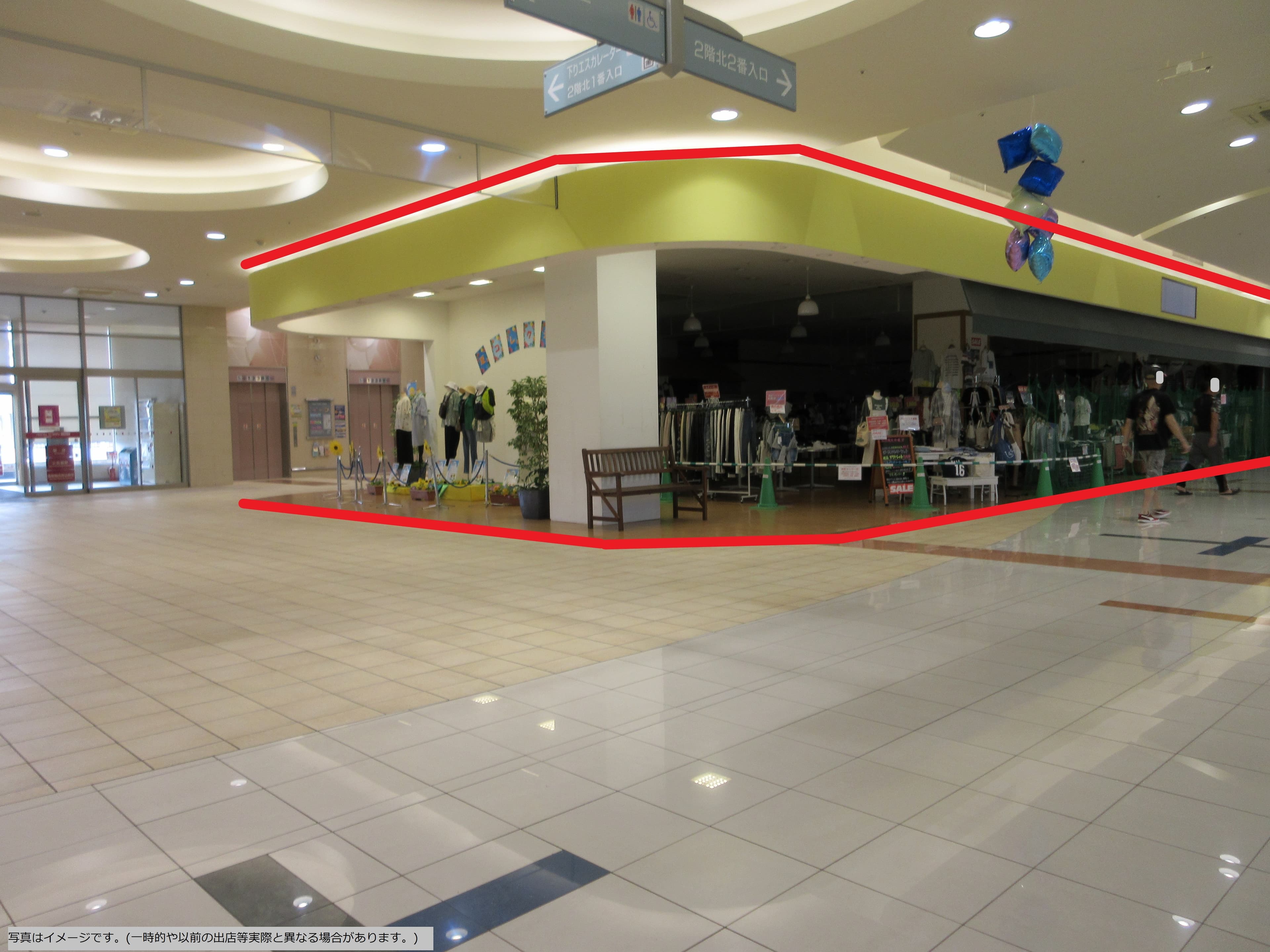 大垣230/228:91.34坪 物販(衣料(メンズ、レディース、キッズ)、靴、携帯、雑貨、おもちゃ、トレカ、文具)