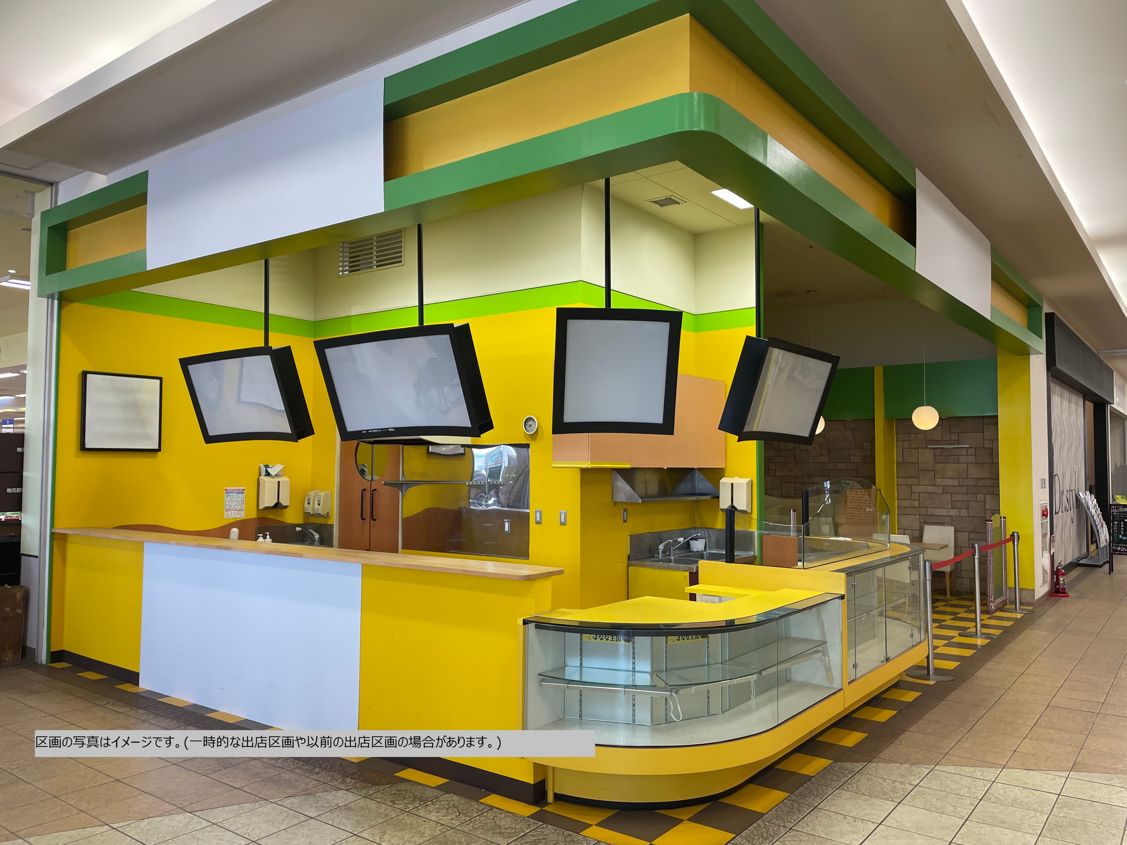 佐野109:15.82坪 飲食(カフェ、ドリンク)、食物販(スイーツ、和菓子、洋菓子、お茶、コーヒー豆)、物販(時計・ジュエリー)、サービス(スマホ修理、DPE、旅行代理店、鍵修理、リフォーム、保険)1