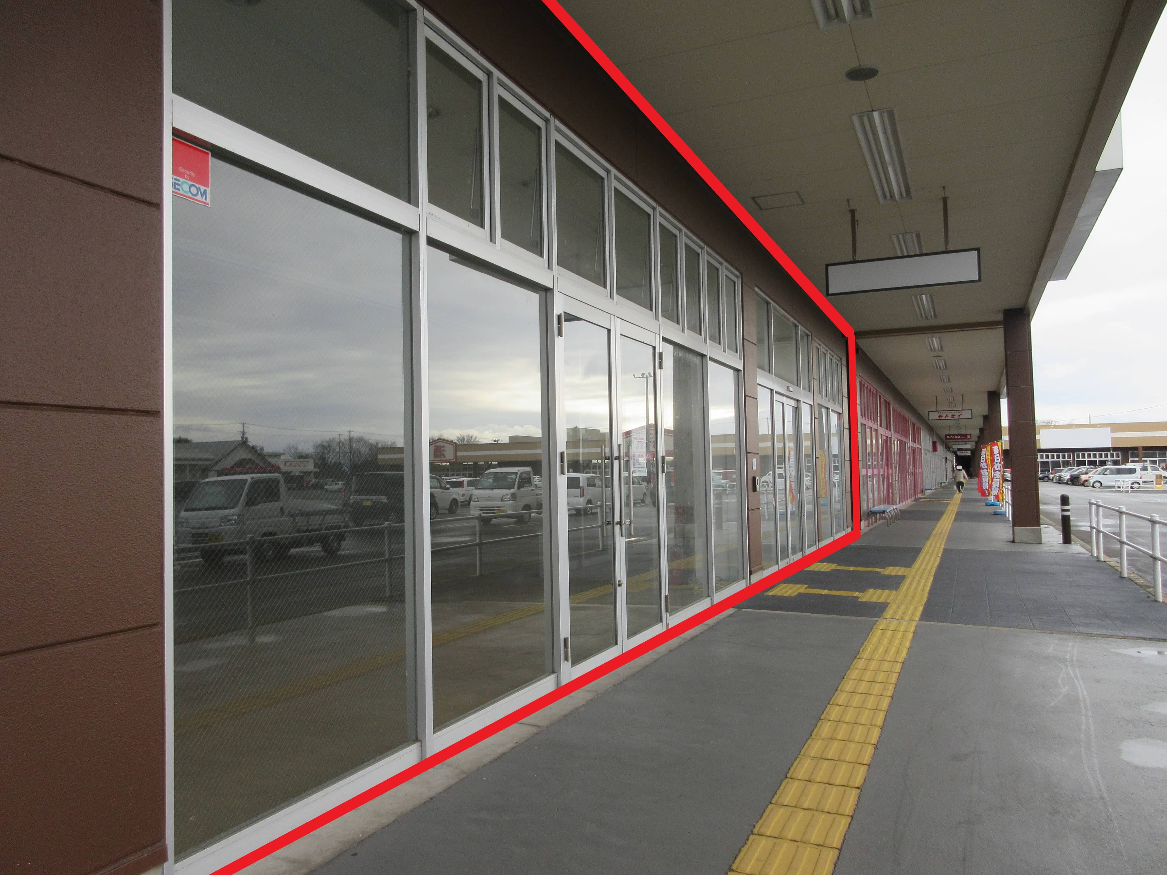 塩川B04:130.68坪 物販(ドラッグ、ホームセンター、靴、衣料、家電、家具、雑貨、書店、自転車、カー用品、スポーツ用品、釣り具、農機具、ペット) 、サービス(フィットネス、物流倉庫、オフィス)