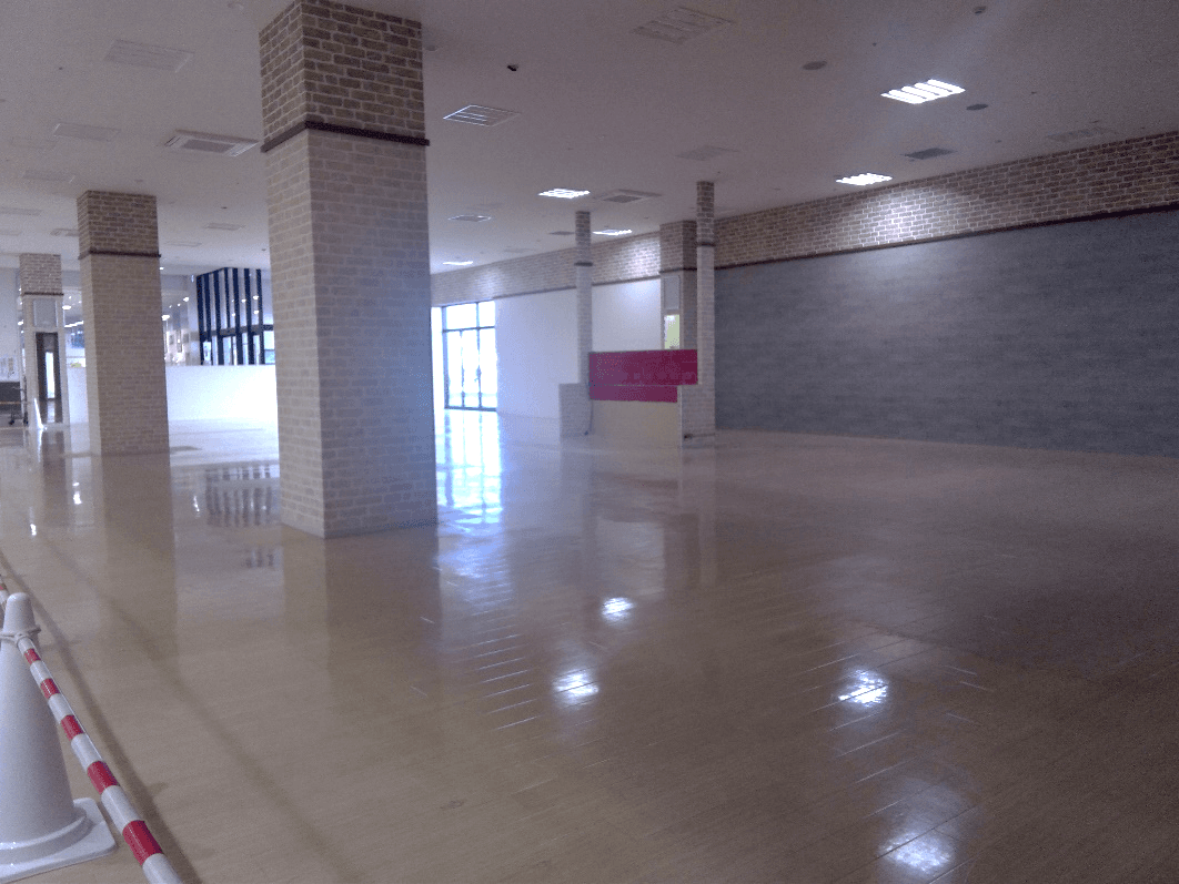 湖南105:124.47坪 物販:衣料(スポーツ、ファミリー)・雑貨・家具・生活雑貨、 サービス1