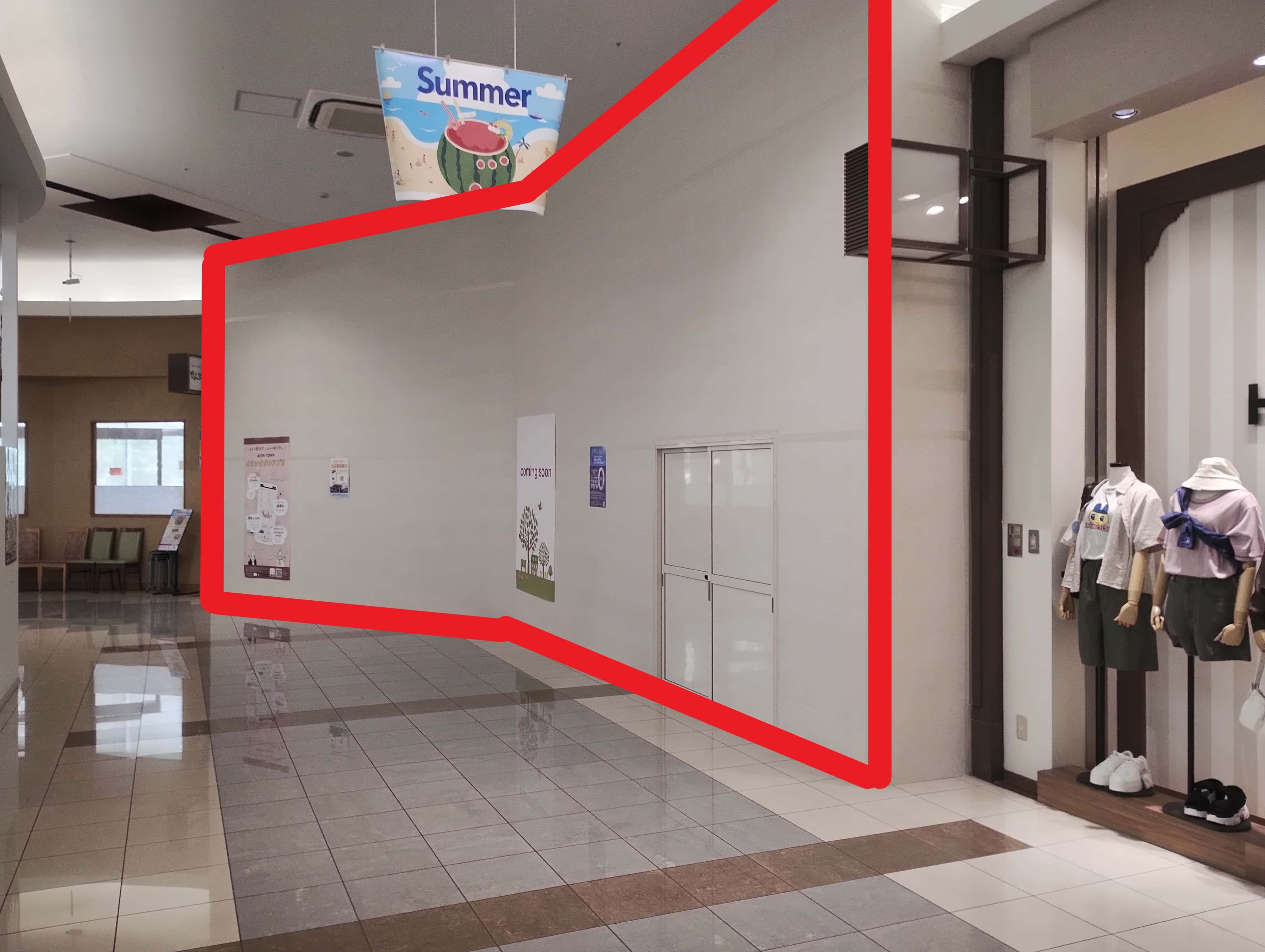 上里107:55.19坪 物販(靴・鞄、メンズアパレル、レディスアパレル等) 、サービス(フィットネス、塾等) 、飲食(カフェ等)