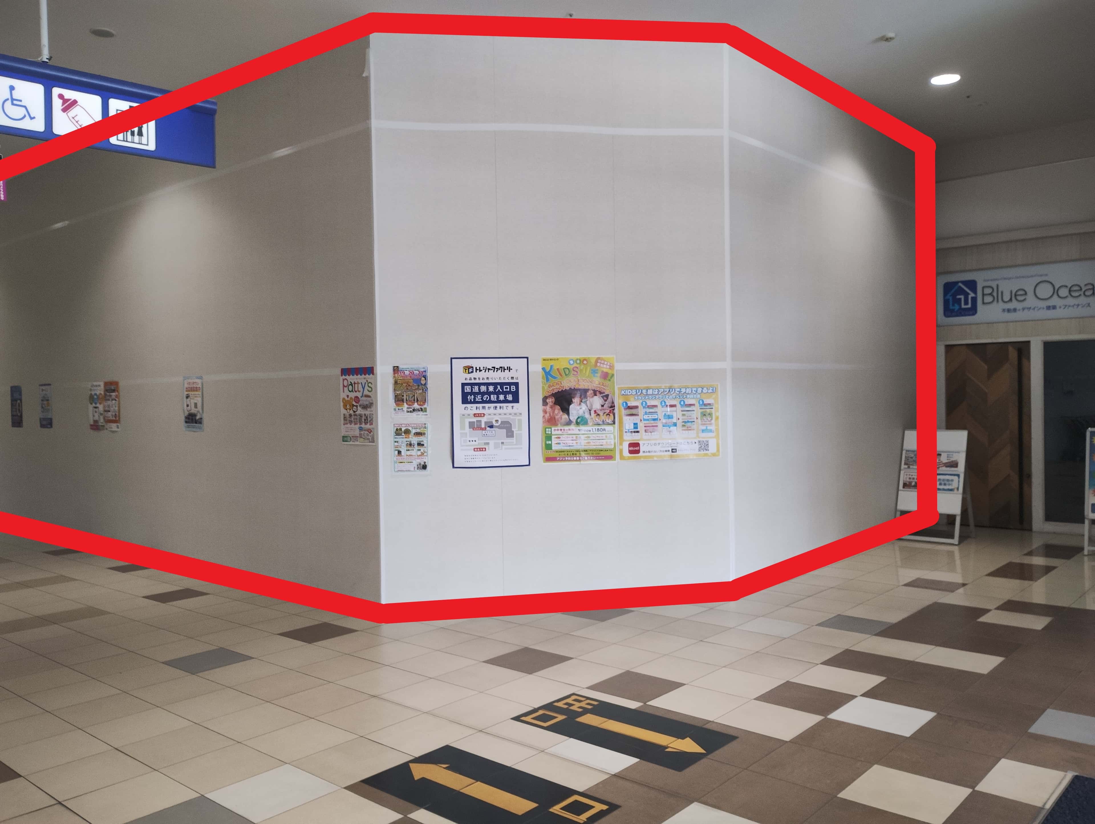 上里141-2:38.74坪 物販(衣料(メンズ、レディス)、雑貨等)、サービス(クリニック、パーソナルジム・・・)