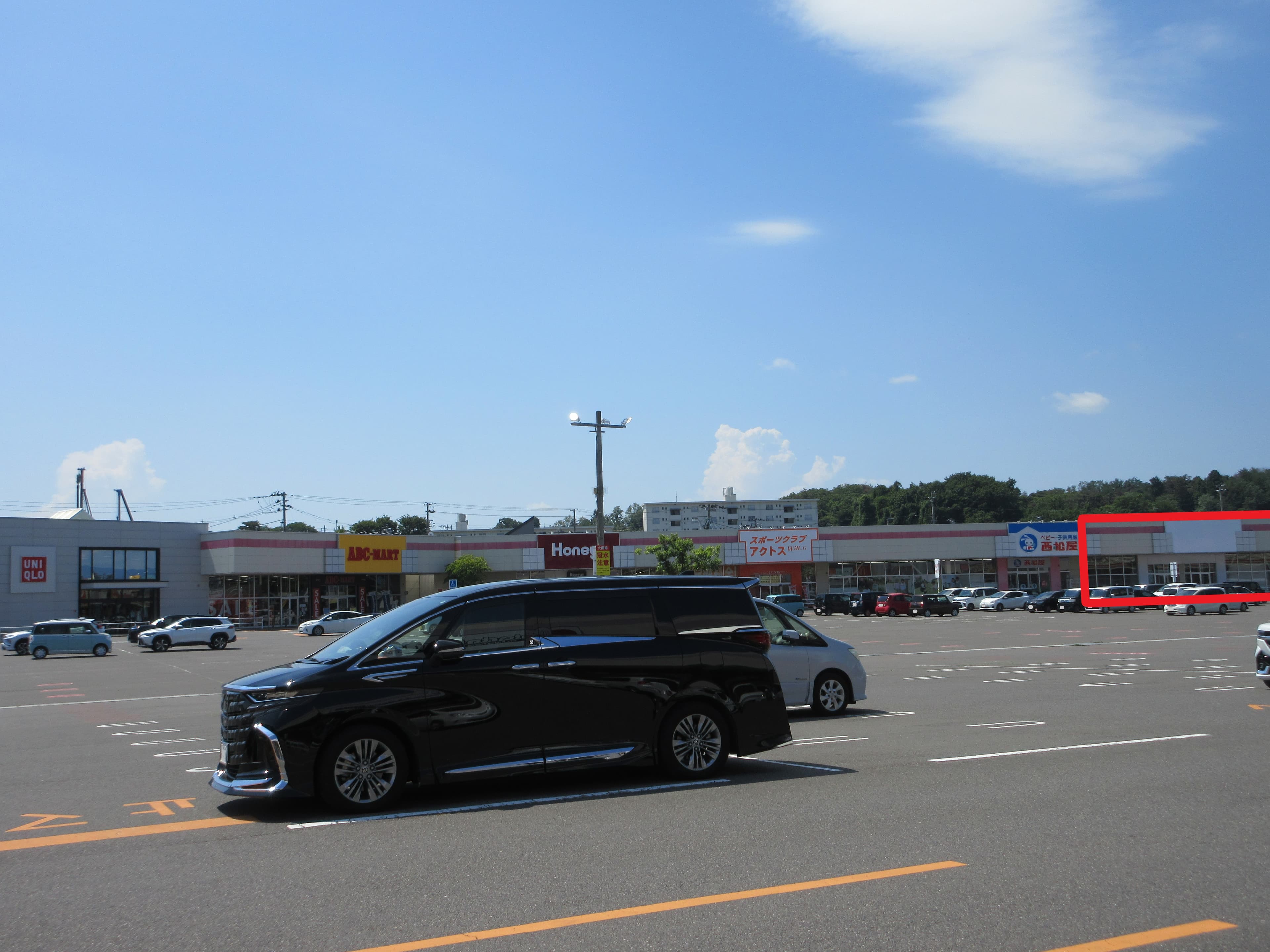 須賀川D-01:200.00坪 物販(衣料、書籍)、サービス(フィットネス)の図面・フロアマップ1