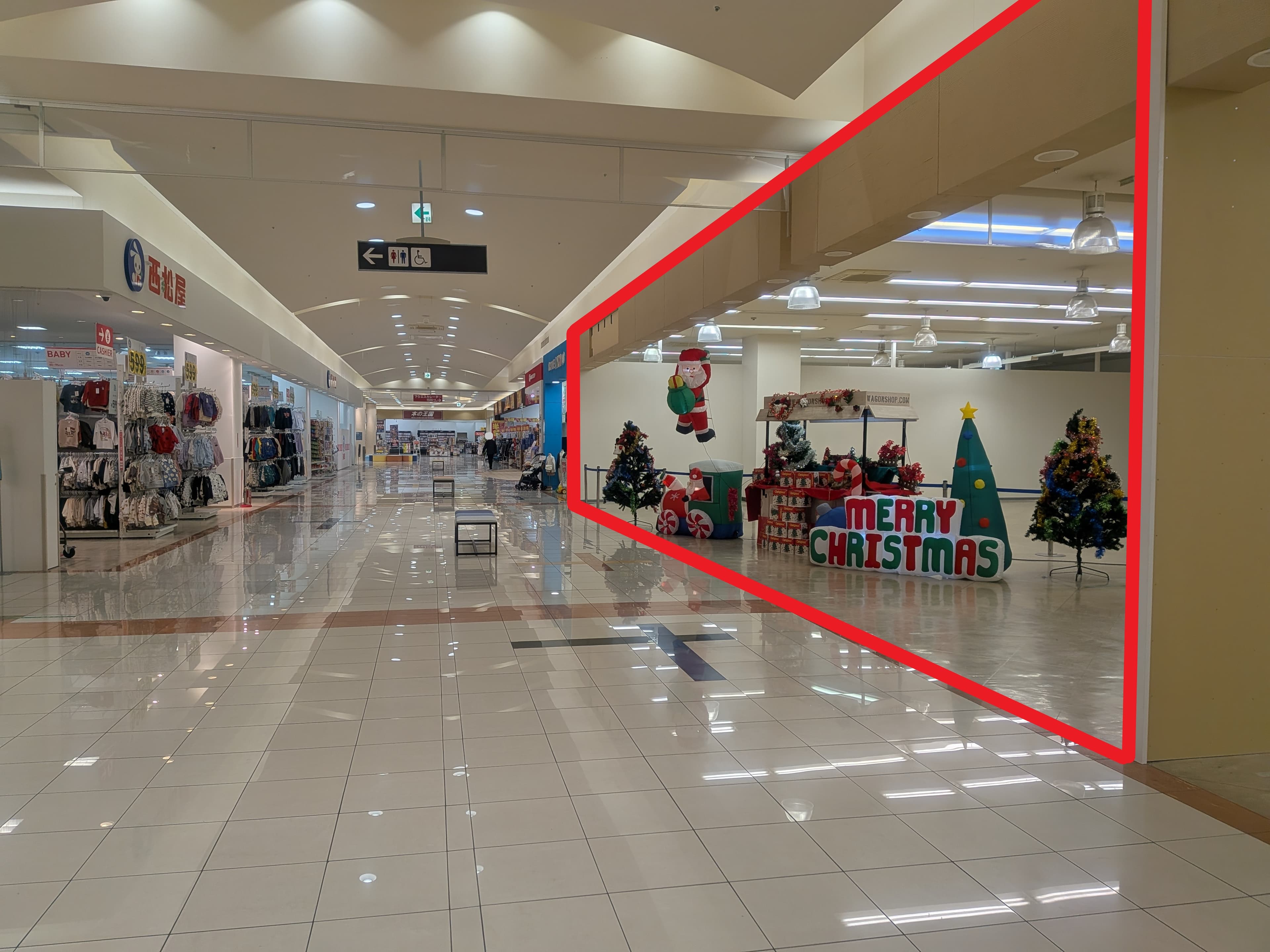 大垣220-2:70.0坪 物販(衣料(メンズ、レディース、キッズ)、靴、携帯、雑貨、おもちゃ、文具)